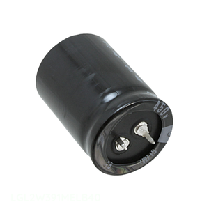 Condensateur traversant LGL2W391MELB40, 390 µF, 20 %, 450 V, à fixation par clip, distributeur agréé - Product Image 1