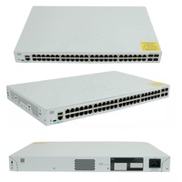 Switch de Red Cisco C1300-48T-4X, Nuevo, Original y Sellado, 48 Puertos Gigabit, 10Gbps SFP+, Funciones POE y SNMP, 1 Año de Garantía