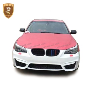 Pièces automobiles Pare-chocs avant arrière en fibre de verre pour BMW Série 5 E60 Kits de carrosserie Mise à jour vers le style <span class=keywords><strong>M4</strong></span> - Product Image 4