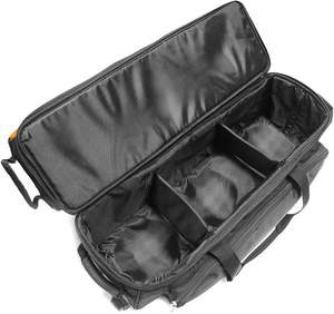 <span class=keywords><strong>Bolsa</strong></span> de bolos de nailon con logotipo personalizado, bolsas de asas de gimnasio deportivo de 3 bolas con ruedas, bolsas de almacenamiento para equipos deportivos de bolos, bolsas de gimnasio con ruedas - Product Image 2