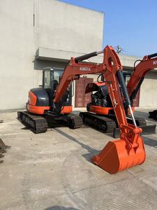 Kullanılmış U55 Mini Ekskavatör 2024 Model 5.5 Ton 10000W Motorlu Dişli Motorlu Pompa Bahçe İşleri İçin İyi Durumda - Product Image 2