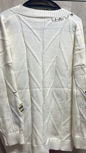 <span class=keywords><strong>Cardigan</strong></span> in maglia oversize da <span class=keywords><strong>donna</strong></span> con ricamo, modello casual, per autunno e inverno - Product Image 6