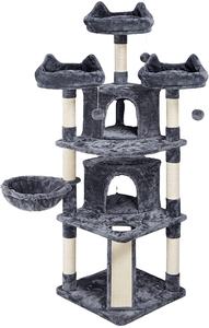 Nouveau design de meubles de luxe pour chat <span class=keywords><strong>griffoir</strong></span> d'arbre à chat poteaux en sisal <span class=keywords><strong>griffoir</strong></span> moderne pour chat moyen - Product Image 2