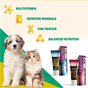 Factory-Batch Suppléments de soins de santé pour animaux de compagnie Vitamine Multivitamine Nutrition Pâte pour chats et chiens sous forme de poudre - Product Image 3