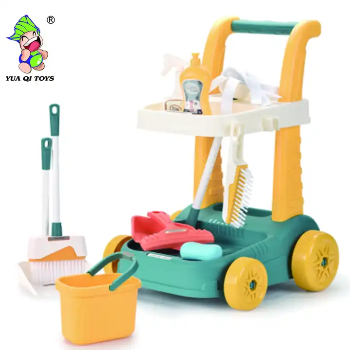 Buy Wholesale China Huada Educational Housekeeping Cleaning Tools Toy Set  18pcs Home Pretend Play Game Toy & Cleaning Tools Toy at USD 4.59