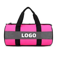 Индивидуальная Водонепроницаемая спортивная сумка, спортивная сумка для фитнеса, путешествий, розовая Женская сумка, вместительная сумка через плечо для хранения
