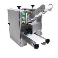 Nouvelle machine automatique électrique pour la fabrication de feuilles de pâte, épaisseur réglable (1,0-6,0 mm), pour les raviolis, les empanadas, les feuilles de pâte fines