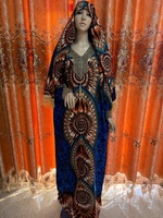 Robes Africaines en Gros Grande Taille Robe Africaine Femme Boubou Vêtements Traditionnels Africains pour Femmes Musulmanes Soirée et Cérémonie