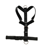 Harnais pour chien anti-traction en nylon rembourré en néoprène souple de haute qualité réglable pour l'entraînement tactique