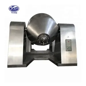 CE Certificated starch salt detergent Plastic Resin double cone rotary Vacuum Dryer
