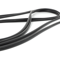 Vente directe de bandes d'étanchéité en caoutchouc rond noir EPDM de 5 mm, joints toriques disponibles, découpe sur mesure, en stock depuis l'usine du Hebei