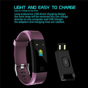 Pulsera Inteligente 115plus a Precio de Fábrica con Podómetro Deportivo y Función de Monitor de Ritmo Cardíaco - Product Image 2