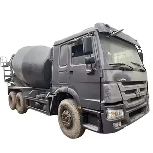 8m3 xe tải trộn xi măng 360hp Máy trộn bê tông DIESEL xe tải mới 8*4 xe tải trộn bê tông cho Châu Phi