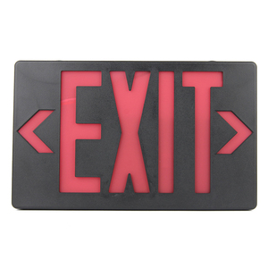 Amerika Market Led Black <span class=keywords><strong>Exit</strong></span> Salida Teken Licht Rood/Groen Met Customsized Ul Goedgekeurd - Product Image 2