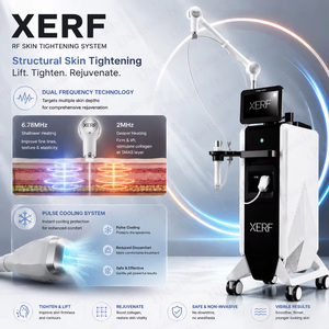 เครื่องยกกระชับผิวหน้า xerf ระดับมืออาชีพ ความถี่คู่ 6.78mhz 2mhz สำหรับปรับรูปหน้า ใช้ในร้านเสริมสวย ln-xerf xerf dual - Product Image 1