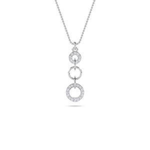 Collier de luxe en moissanite avec un éclat saisissant, finition élégante, idéal pour les célébrations spéciales ou pour un style personnel - Product Image 3