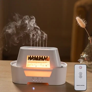 Electric Rain Drop Humidifier <strong>Diffuser</strong> Remote Ultrasonic Oil Fragrance Perfume <strong>Room</strong> <strong>Diffusers</strong> 1-Year Household Use Gift Box - Product Image 1