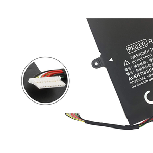 Batterie li-polymère pour ordinateur portable haute efficacité <span class=keywords><strong>PK03XL</strong></span> pour batterie HSTNN-DB6S HP Spectre 13 Pro X360 G1 G2 - Product Image 4
