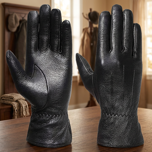 Guantes Deportivos Térmicos para Mujer, Ecológicos, Transpirables, con Pantalla Táctil, de Seguridad, Hasta el Codo, de Invierno, de Algodón/Poliéster/Spandex, a la Moda - Product Image 3