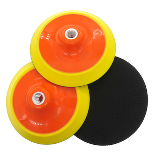 Disco de Lijado de 5/6 Pulgadas con Respaldo de Velcro Naranja, Rosca M14, Placa de Respaldo para Lijadora, Disco de Pulido para Amoladora - Product Image 6