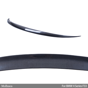 For 4 Series F33 Convertible&M4 F83 P Style Carbon Fiber <b>Rear</b> <b>Spoiler</b> Trunk Wing 2013-2020 - Product Image 4