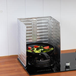 Bouclier anti-fumée de cuisine Lida en aluminium, taille standard, résistant à la chaleur, anti-graisse, jetable - Product Image 2