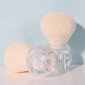 Loose <b>Powder</b> Brush Single Blush <b>Dust</b> Brush Custom Logo Beauty Makeup Tool for Beginners and Nail Cleaning Use - Product Image 2