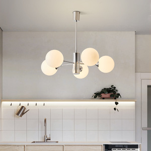 Modern Minimalist Bauhaus Style Magic Bean Lamp Nordic Cream Vintage Creative for Living Room <b>Dining</b> Room Pendant <b>Lights</b> - Product Image 3