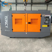 Compresseur d'air rotatif à vis 22 bars 185/450 CFM 3000 PSI, alimenté en courant alternatif, lubrifié et refroidi par air, stationnaire pour plateforme de forage