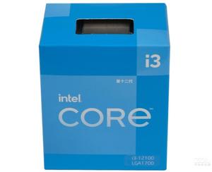 Hochwertiger I3 12100 CPU Quad Core Acht-Thread-Desktop-Prozessor - Product Image 1