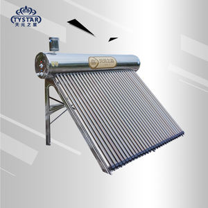 CE非加圧100L、150L自立型ホームパネル太陽光発電電気エアコンシステム温水ヒーター - Product Image 2