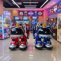 Mesin Permainan Robot Wahana Anak-Anak Berputar 360 Derajat Bertenaga Koin, Mobil Bumper Listrik Taman Hiburan Dengan Radar Keamanan