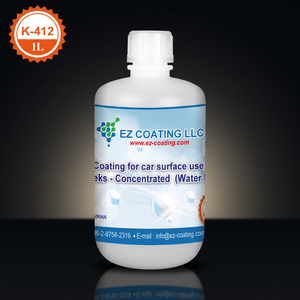 80.EZ Coating LLC K412 Concentré de revêtement céramique pour surface automobile Protection hydrophobe à base d'eau - Product Image 5