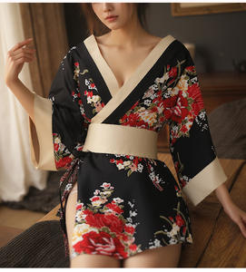 थोक सेक्सी जापानी किमोनो कामुक जोड़े मजेदार भूमिका-खेलने वाली रात के लिए भावुक शुद्ध इच्छा नींद - Product Image 5