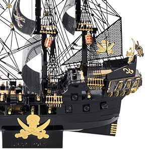 <span class=keywords><strong>Piececool</strong></span> Kit de bricolage de collection de bateaux pirates en métal, jouet <span class=keywords><strong>puzzle</strong></span> en acier inoxydable, modèle <span class=keywords><strong>3D</strong></span> pour passer du temps en famille - Product Image 4