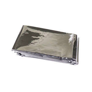 Manta de Supervivencia de Emergencia Portátil para Exteriores, Multifuncional, Térmica, Impermeable, Resistente al Viento, Plateada/Dorada, 210x130cm, para Rescate - Product Image 6