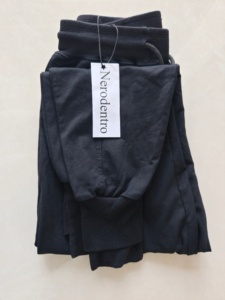 Pantalons longs en coton noir Nerodentro pour hommes et femmes, vêtements de sport hip-hop, pantalons décontractés, confort, extensible, pantalon de survêtement - Product Image 4