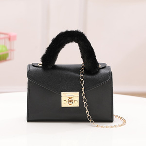 Bolsos de Mano para Mujer al por Mayor, Nuevo Estilo, Color Sólido, con Cadena y Cierre, para Uso Diario - Product Image 5