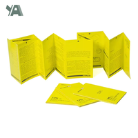 Impression de flyers publicitaires sur mesure de haute qualité, format A4 A5, service d'impression