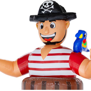 Mur d'<span class=keywords><strong>escalade</strong></span> gonflable commercial sur le thème des pirates pour la location événementielle et les parcs d'attractions - Product Image 4