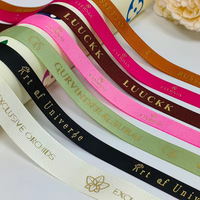 1.5Cm 2.5Cm 1 Pouces 35Yards Gros-Grain 100% Polyester Ruban Rouleau Satin Fleuriste Décorateurs Bouquet Saint Valentin