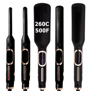 Professional Hair Straightener Portable Ceramic Hair Straightener 500 Degrees Flat Iron Hair Straightener