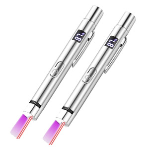 Puntero Láser 3 en 1 con Carga USB, <span class=keywords><strong>Luz</strong></span> UV de 395nm, Linterna y Láser para Gatos, Multifunción, <span class=keywords><strong>Luz</strong></span> Negra, Cubierta Magnética para <span class=keywords><strong>la</strong></span> Cola - Product Image 1