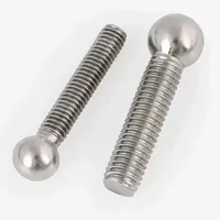 M3 M4 M5 M6 M8 M10 304 шаровая Головка из нержавеющей стали винт дистанционно управляемые детали шпилька болт для панели солнечной фиксации