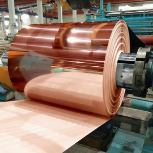 Bobina de Cobre de Baja Oxigenación ASTM B152 de Alta Pureza para Marcos de Paneles Solares, Componente de Equipos de Energía Renovable, Servicio de Corte - Product Image 2