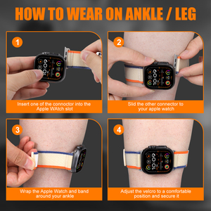 Correa de nailon 2026 para <span class=keywords><strong>Apple</strong></span> <span class=keywords><strong>Watch</strong></span> Series 11 10 46mm 42mm SE 3 Ultra 2 49mm Series 9 <span class=keywords><strong>8</strong></span> 45mm, correa suave <span class=keywords><strong>y</strong></span> transpirable para hombre - Product Image 5