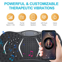 Plataforma Vibratoria de Ejercicio Ultradelgada para Adelgazar el Cuerpo, Máquina de Plataforma Vibratoria de Fitness de Alta Calidad con Nuevo Diseño al por Mayor