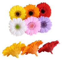 Boîtes cadeaux de gerberas éternelles en gros, fleurs préservées pour la fête des mères, la Saint-Valentin, la remise des diplômes, Noël, faites à la main