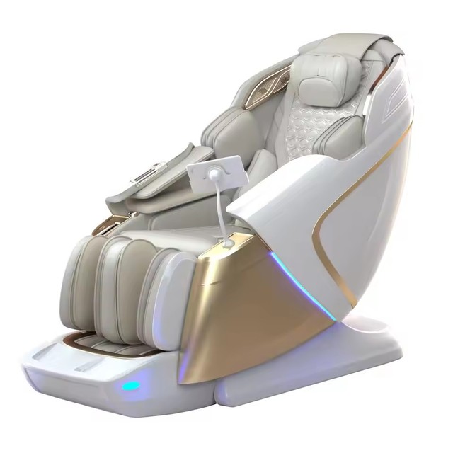 Bluetooth Speaker Massage Chair Full Back and Calf Infrared Heat Massage Chair for Office Workers