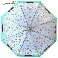 YS-1082 Parapluie automatique pour adultes, style droit, avec poignée en plastique et cadre métallique, impression personnalisée, écologique, en POE, fourni par l'usine